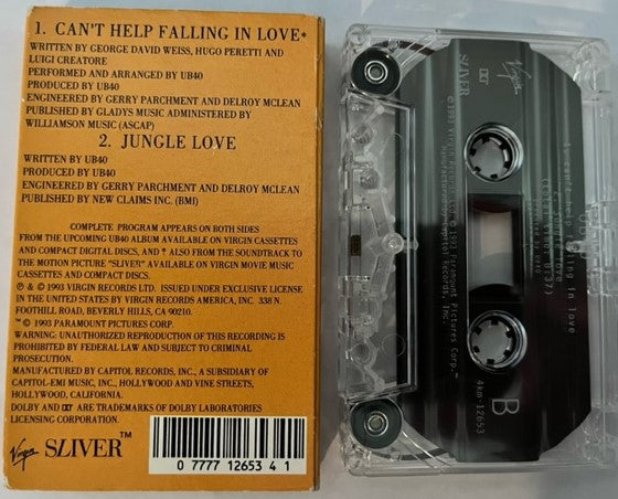 UB40 - Can't Help Falling In Love U.S.Ccassette Single