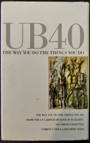 UB40 - The Way You Do The Things You Do U.S. Cassette Single