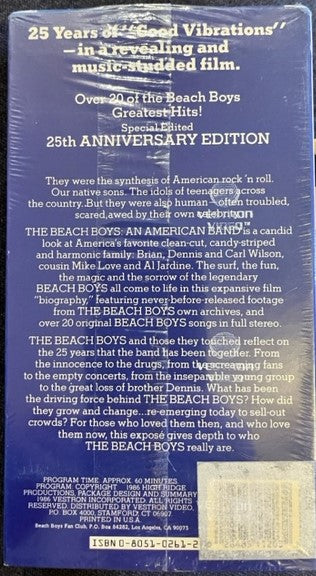 The Beach Boys - An American Band RARE Sealed Beta Cassette