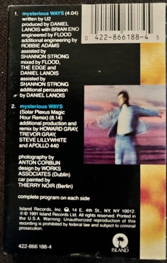 U2 - Mysterious Ways U.S. Cassette Single