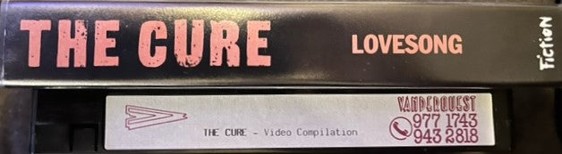 The CURE - Lovesong / A Decade Of The Cure VERY RARE Promo Only VHS Videocassette
