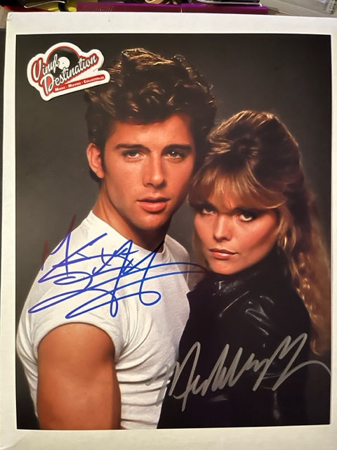 Grease 2 - Cast Signed 8 x 10 Photo Pfeiffer & Caulfield