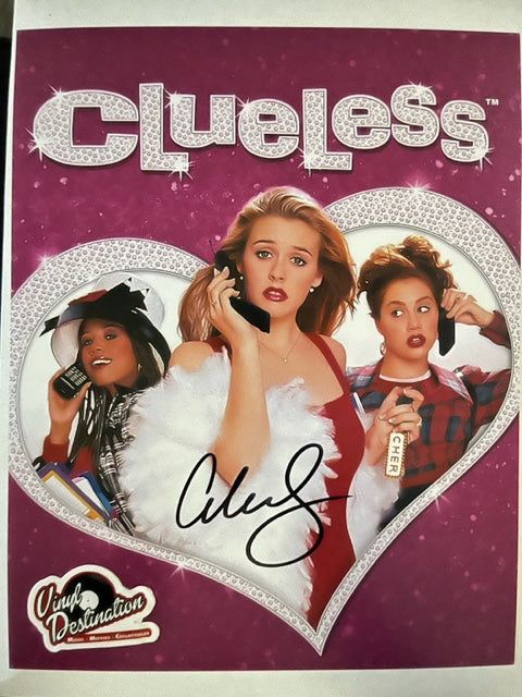 Alicia Silverstone - Clueless Hand Signed 8 x 10 Photo