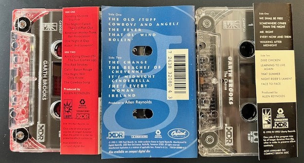 Garth Brooks - U.S. Cassette Bundle The Chase / Fresh Horses / In Pieces