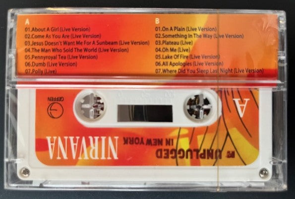 NIRVANA - MTV Unplugged In New York Import Cassette LP NEW / Sealed