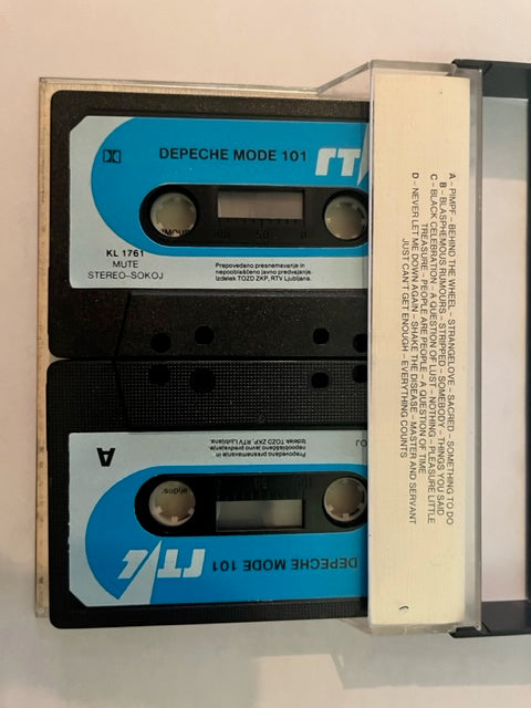 Depeche Mode - 101 - RARE Double Cassette - Yugoslavia