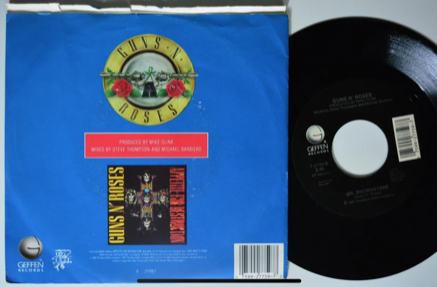 Guns-N-Roses - Welcome To The Jungle - U.S. 7" Single With Sleeve