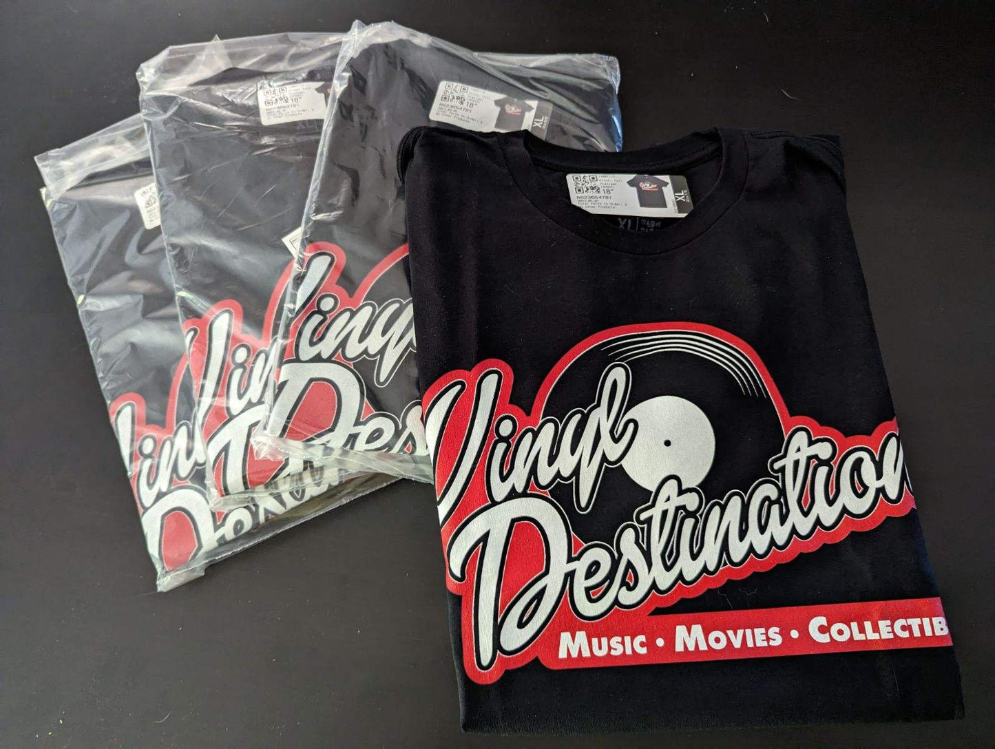 The VINYL DESTINATION T-Shirts Are In!