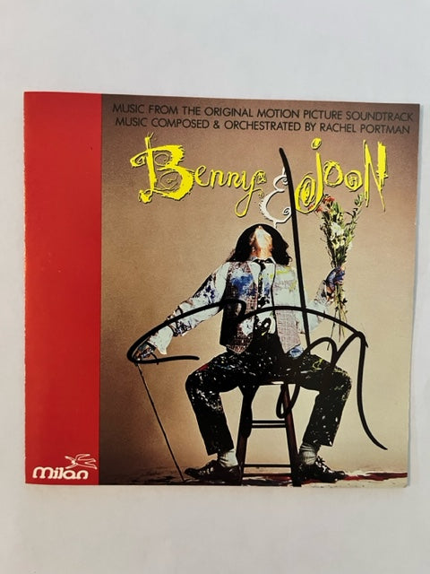 Johnny Depp Hand Signed Benny & Joon Soundtrack CD