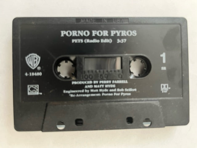 Porno For Pyros - PETS U.S. Cassette Single