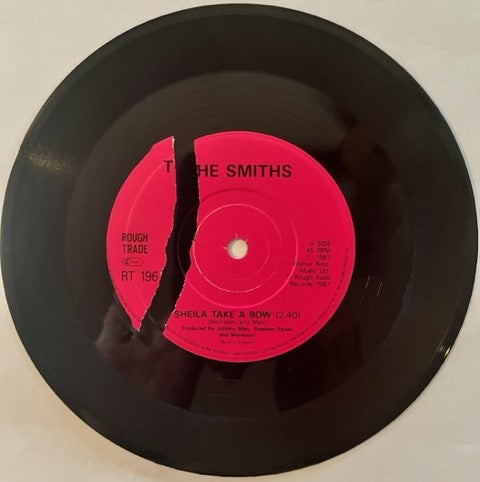 The Smiths - Sheila Take A Bow - One Of A Kind UK 7" Mis-pressing