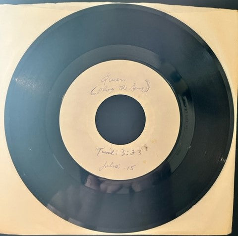 Queen - Play The Game - Rare U.S. 7" Test Pressing