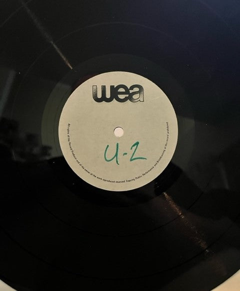 U2 - Pride (In The Name Of Love) - EXTREMELY RARE 2-Sided 12" METAL ACETATE