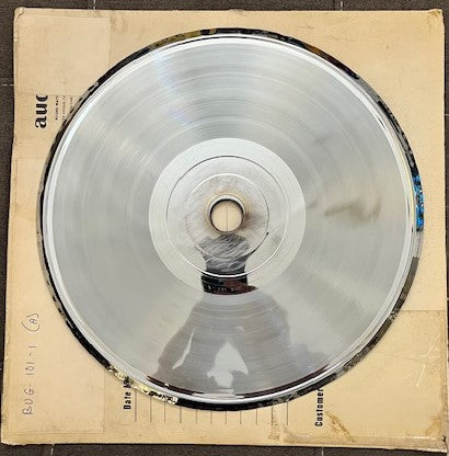 U2 - Two Sides Live Metal Masterplate Stamper Side A