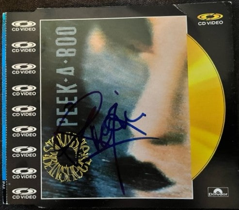Siouxsie & The Banshees - Peek-A-Boo RARE CDV Single - Hand Signed