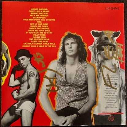 Best Of - Red Hot Chili Peppers - What Hits? U.S. CD LP Hand Signed