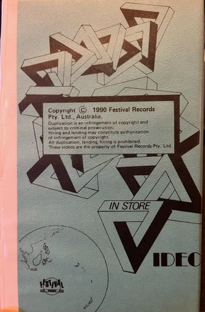 Depeche Mode - World Violation RARE Australian Promo Sampler VHS Videocassette