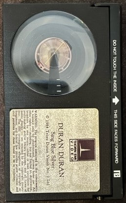 Duran Duran - Sing Blue Silver RARE Betamax Videocassette