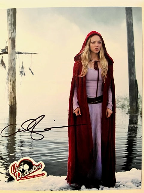Amanda Seyfried - Red Riding Hood Hand Signed 8 x 10 Photo