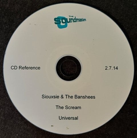 Siouxsie & The Banshees - The Scream RARE Studio Mastering CDr