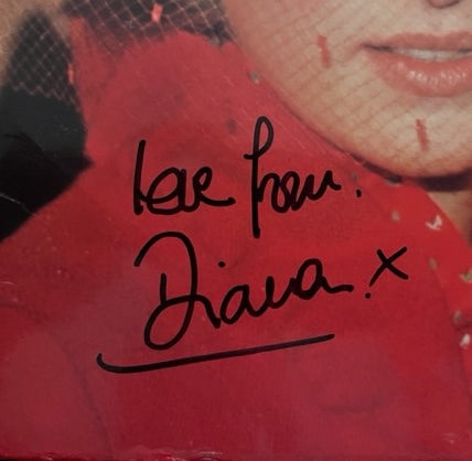 Princess Diana - VERY RARE Hand Signed Large Booklet