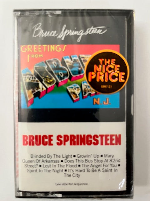 Bruce Springsteen - Greetings From Asbury Park N.J. U.S. Cassette LP NEW / Sealed