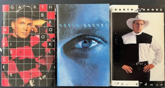 Garth Brooks - U.S. Cassette Bundle The Chase / Fresh Horses / In Pieces