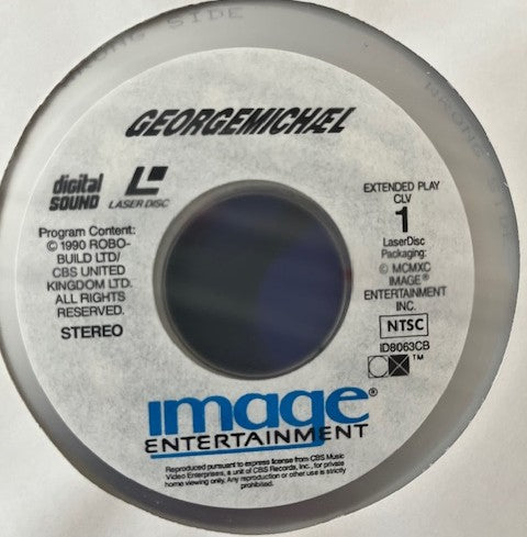 George Michael - Documentary U.S. 12" Laserdisc