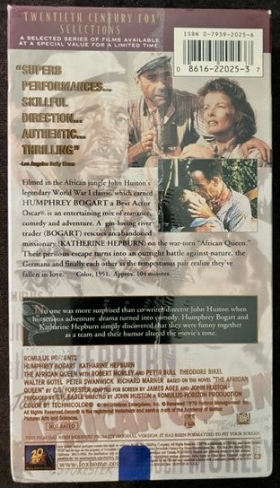 The African Queen - VHS Videocassette NEW / Still Sealed
