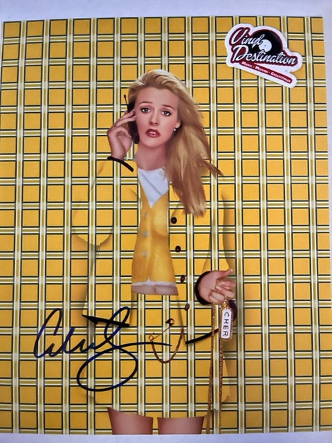 Alicia Silverstone - Clueless Hand Signed 8 x 10 Photo