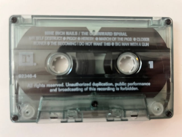 Nine Inch Nails - The Downward Spiral Thailand Import Cassette LP