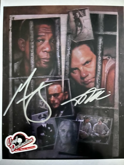 The Sawshank Redemption - Cast Signed 8 x 10 photo Robbins & Freeman