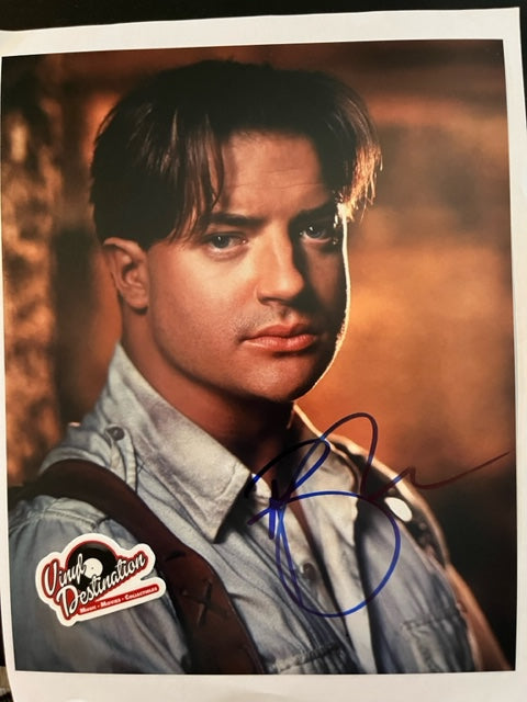 Brendan Fraser - The Mummy - Hand signed 8 x 10 Photo