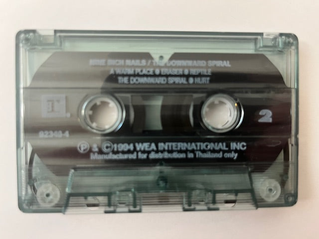 Nine Inch Nails - The Downward Spiral Thailand Import Cassette LP