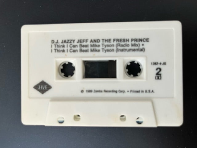 D.J. Jazzy Jeff & Fresh Prince - I Think I Can Beat Mike Tyson U.S. Cassette Single
