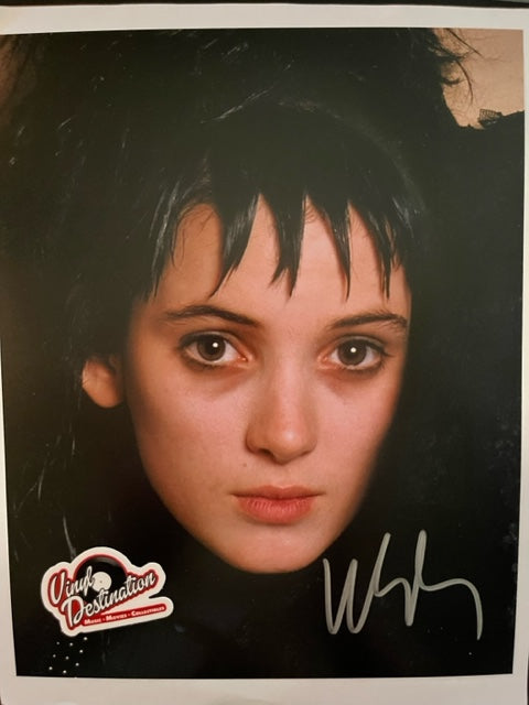 Winona Ryder - Beetlejuice - Hand Signed 8 x 10 Photo