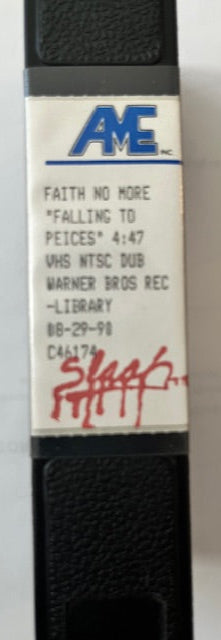 Faith No More - Falling To Pieces Promotional Only VHS Video Single