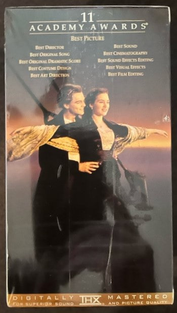 TITANIC - VHS 2x Videocassette Sealed / NEW
