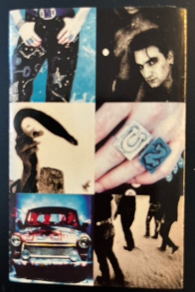 U2 - Achtung Baby RARE Thailand Import Cassette LP Uncensored Version