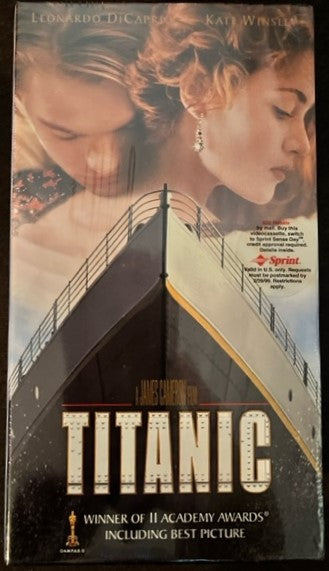 TITANIC - VHS 2x Videocassette Sealed / NEW