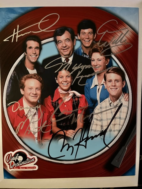 Happy Days - Cast Signed 8 x 10 Photo