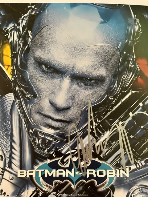 Batman & Robin - Cast Signed 8 x 10 Photos Clooney - Silverstone - O'Donnell - Thurman - Schwarzenegger