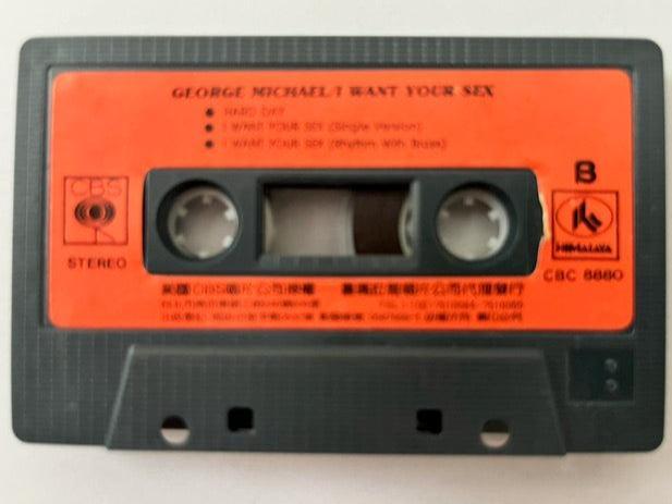 GEORGE MICHAEL - I Want Your Sex SUPER RARE Taiwan Cassette Single