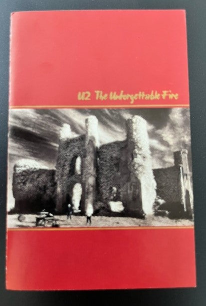 U2 - The Unforgettable Fire EXTREMELY RARE Taiwanese Cassette