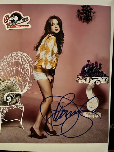 Lindsay Lohan - Mean Girls Hand Signed 8 x 10 Photo