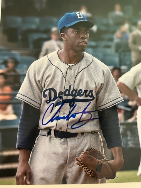 Chadwick Boseman - 42 - Hand Signed 8 x 10 Photo