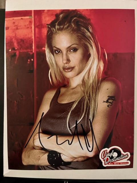 Angelina Jolie - Hand Signed 8 x 10 Photo