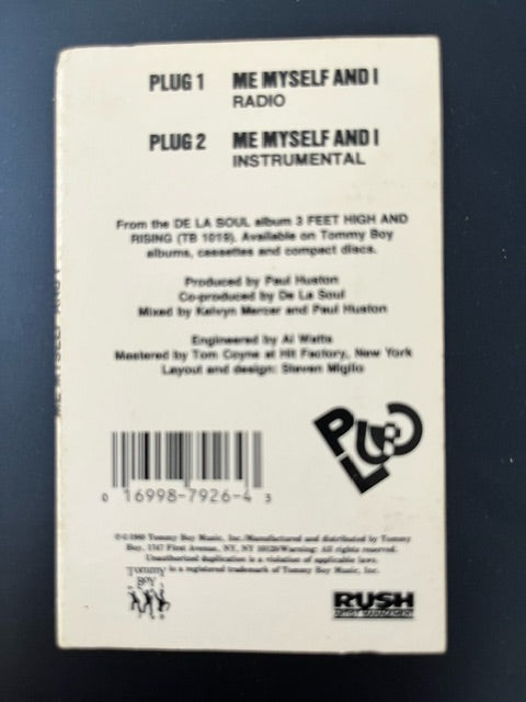 De La Soul - Me Myself And I U.S. Cassette Single