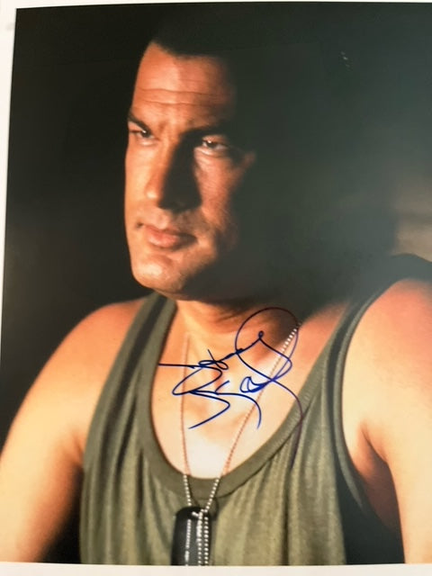 Steven Segal - UNDER SEIGE - Hand Signed 8 x 10 Photo