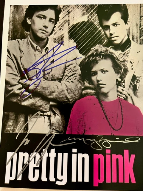 PRETTY IN PINK - Cast Signed 8 x 10 Photo McCarthy - Ringwald - Cryer